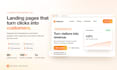 design and develop a high converting landing page website