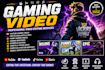 do gaming , edit video, youtube