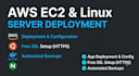 set up AWS ec2 server and deploy your application