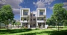 design 3d architectural rendering, residential building, multi family housing