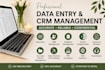 do accurate data entry, excel spreadsheets, CRM, and database management