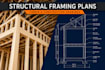 create professional structural framing plans and timber construction drawing