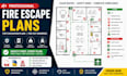 create fire escape plans fire evacuation plans and fire exit drawings