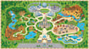 design custom illustrated theme park, amusement park and attraction maps