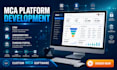 develop merchant cash advance, mca platform, crm and lending software