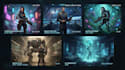 design sci fi mecha and robot concept art