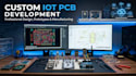 design custom iot pcb using esp32, stm32, and arduino