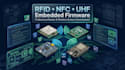 develop rfid reader, nfc and uhf embedded systems firmware