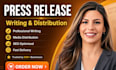 do press release PR distribution public and relation