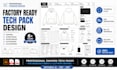 create fashion tech pack design