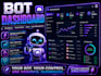 build a custom discord bot dashboard and web control panel