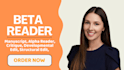 beta read or alpha read, fiction, nonfiction, beta reader with honest feedback