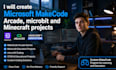 develop minecraft education microsoft makecode and microbit coding projects