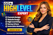 manage setup gohighlevel n8n website emails SMS automation sales funnels expert