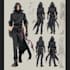 draw custom character sheet, reference sheet design