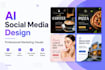 create ai social media posts for your brand