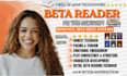 beta read your fiction manuscript and provide detailed reader feedback