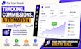setup saas partnerstack affiliate tracking, commission and automation