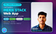 build a responsive full stack web application using mern stack
