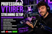 setup vtuber streaming with vtube studio and obs professionally