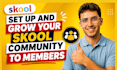 skool community setup skool online course skool online community skool setup