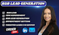 be your sales closer, sales representative and appointment setter