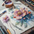 paint digital watercolour illustration