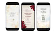 create a digital wedding invitation video