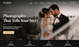 squarespace website, photography website, wedding website