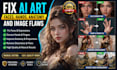 fix ai art faces hands anatomy and image flaws