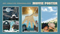 create a unique movie poster fanart personalizable
