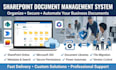create sharepoint document management system with microsoft 365
