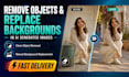 remove objects and replace backgrounds in ai generated images
