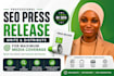 write and distribute SEO press release for maximum media coverage