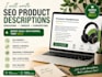 write SEO product descriptions for your ecommerce store