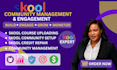 setup skool online community skool online course skool community manager skool