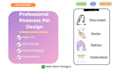 design professional pinterest pins