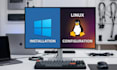install and configure windows and linux operating systems