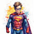 create amazing custom super hero portrait