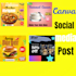 do modern social media post design for your brand