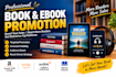 do book, ebook, amazon audible, audiobook and kindle promotion to boost sales