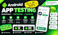 provide 12 app testers or 20 testers for google play closed testing app testing