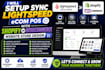 setup sync lightspeed ecom pos with shopify or woocommerce website store design