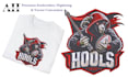 manually digitize your embroidery logo dst pes emb in 1 hour