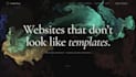 design a high end animated website