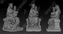 create high quality 3d models and digital sculptures