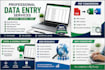 do accurate data entry, excel data entry, PDF to excel, web research, copy paste