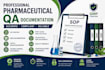 prepare pharmaceutical QA documentation and sops