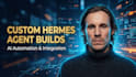 build a custom hermes ai agent harness local or cloud vps