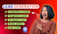 collect data entry linkedin leads b2b gen